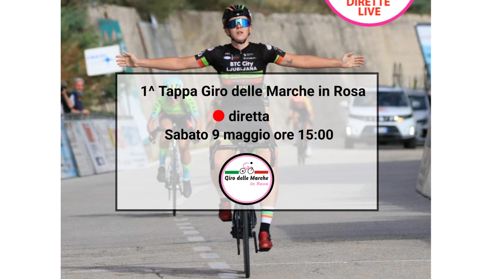 1^ Tappa Giro delle Marche in Rosa (2026)