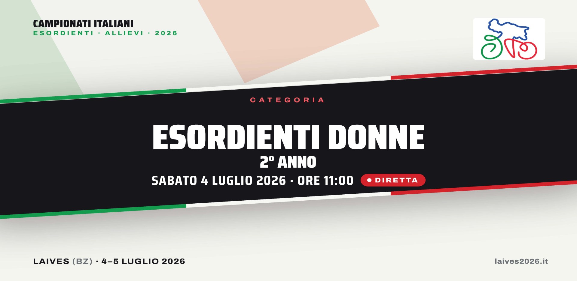 LAIVES2026 - Campionati Italiani - Esordienti donne 2° anno
